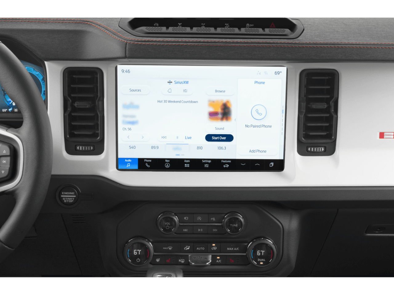 2025 Ford Bronco Stroppe Edition - Interior Stereo System