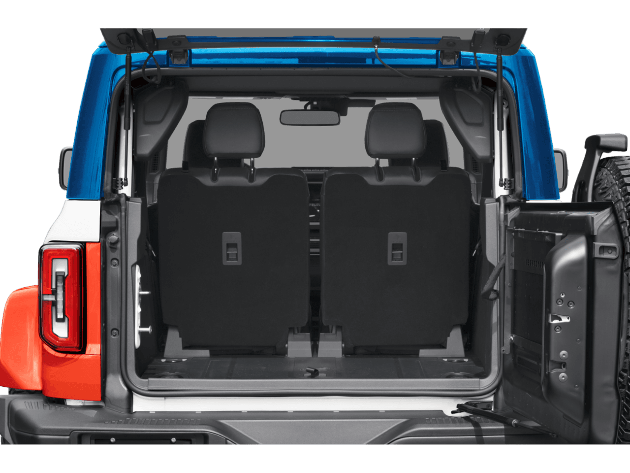 2025 Ford Bronco Stroppe Edition - Interior Trunk with Hatch Open Feature