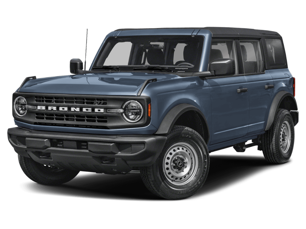 2025 Ford Bronco Base - Front 3/4, facing to the left