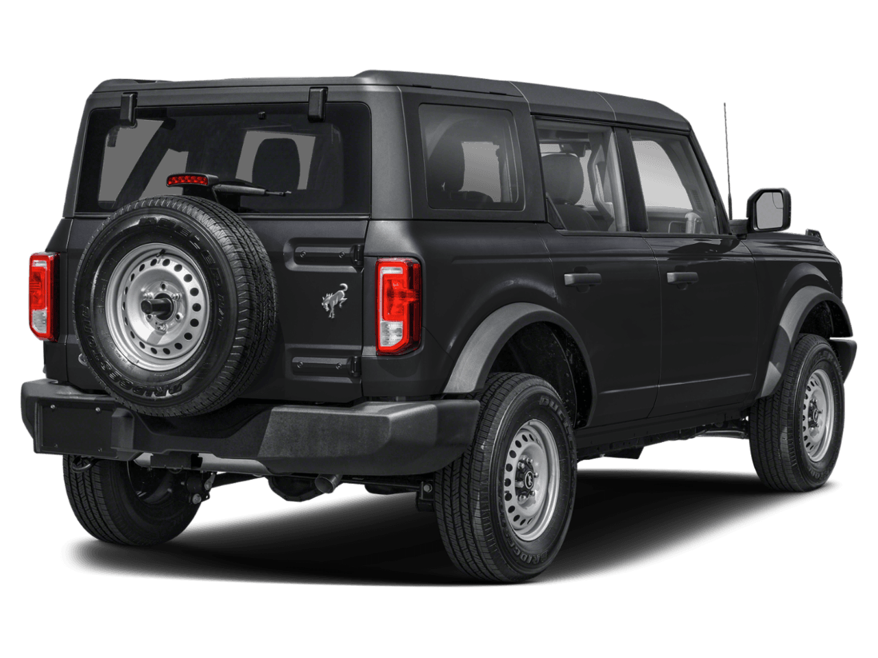 2025 Ford Bronco Base - Rear 3/4, facing to the right