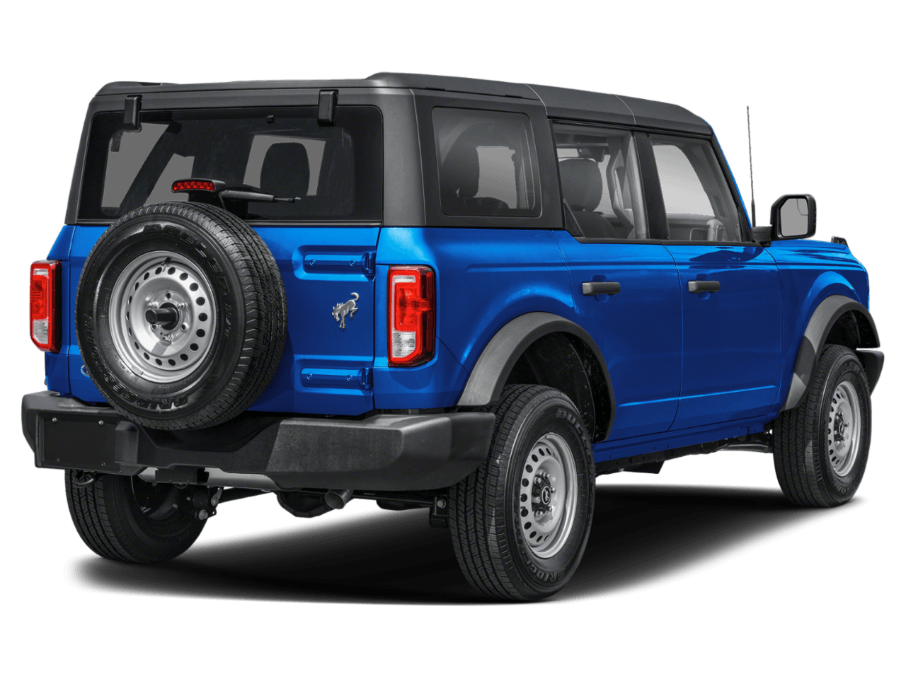 2025 Ford Bronco Base - Rear 3/4, facing to the right