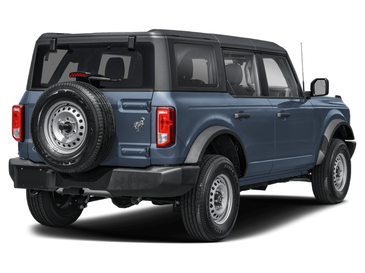 2025 Ford Bronco Base - Rear 3/4, facing to the right