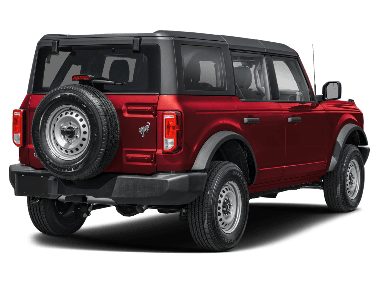 2025 Ford Bronco Base - Rear 3/4, facing to the right