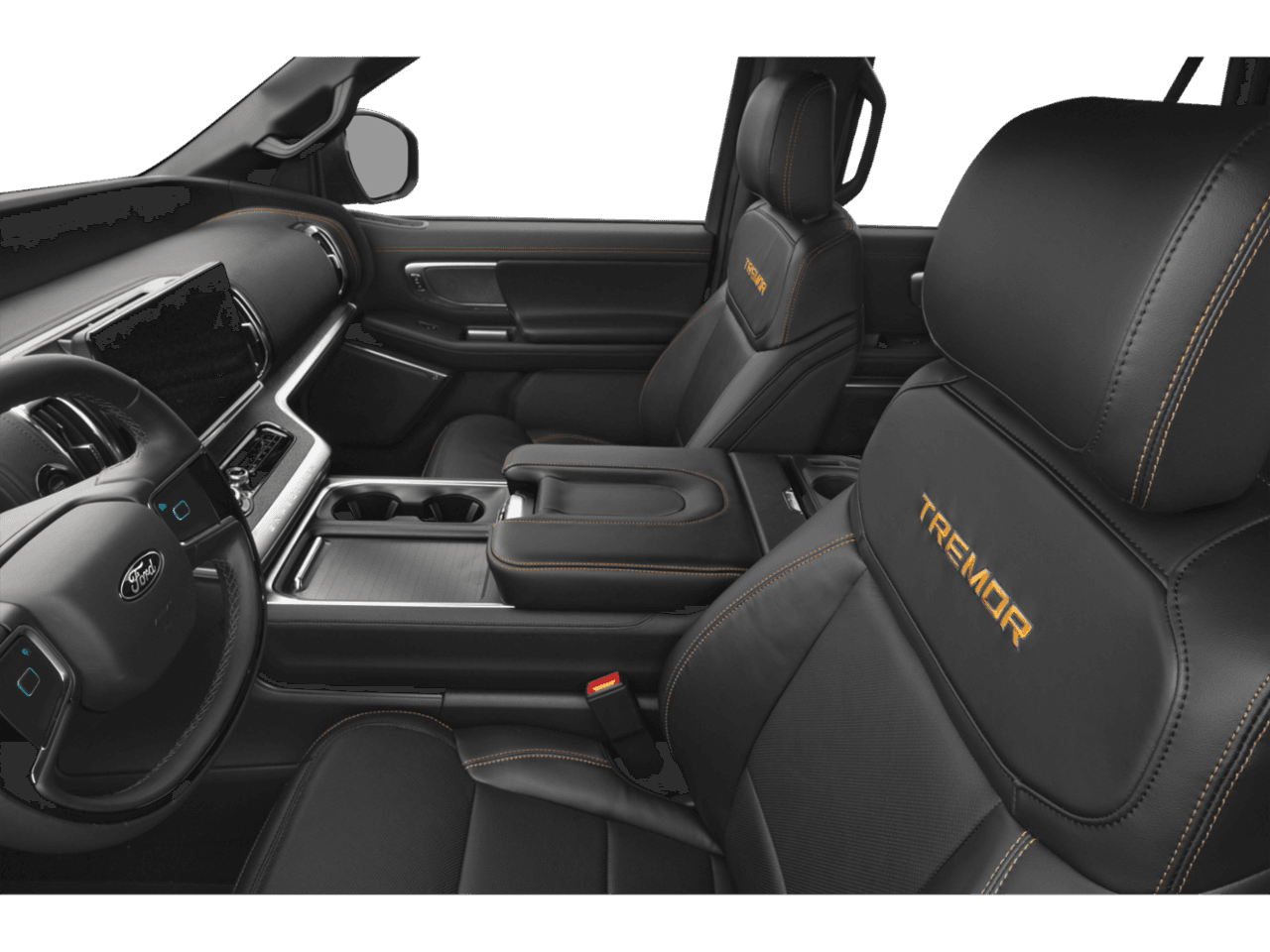 2025 Ford Expedition Tremor - Interior Driver's Side with Door Open, Front Seat Feature