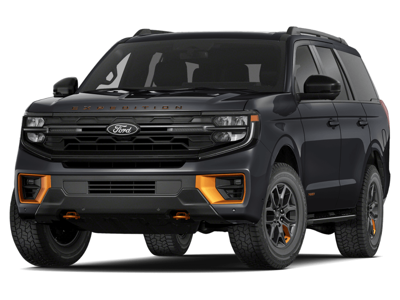 2025 Ford Expedition Tremor - Front 3/4, facing to the left