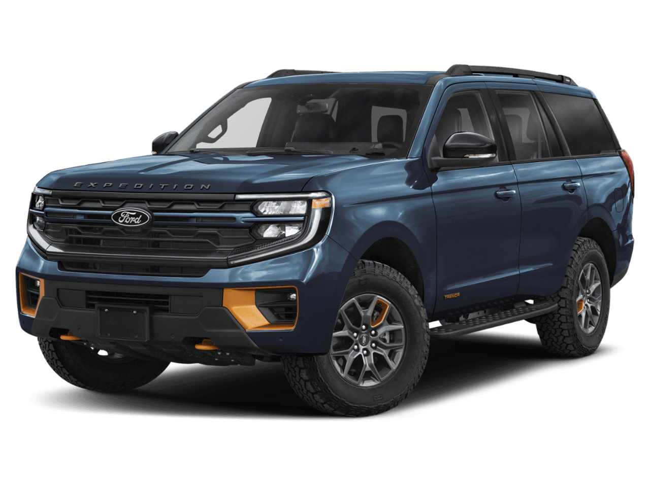 2025 Ford Expedition Tremor - Front 3/4, facing to the left