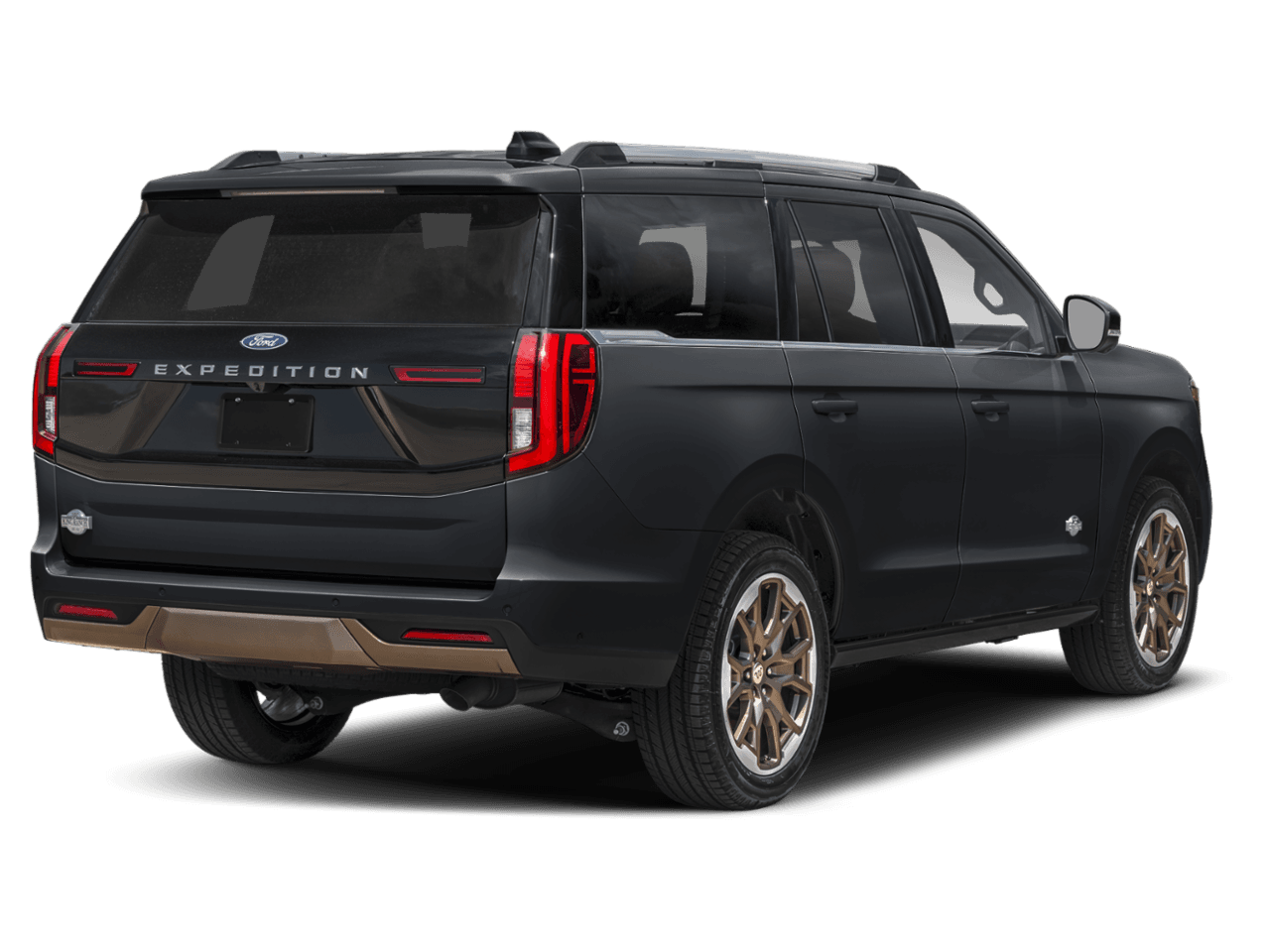 2025 Ford Expedition King Ranch - Rear 3/4, facing to the right