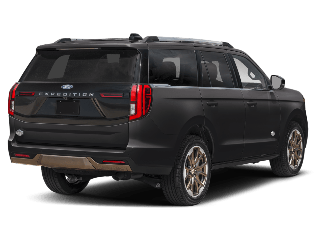 2025 Ford Expedition King Ranch - Rear 3/4, facing to the right