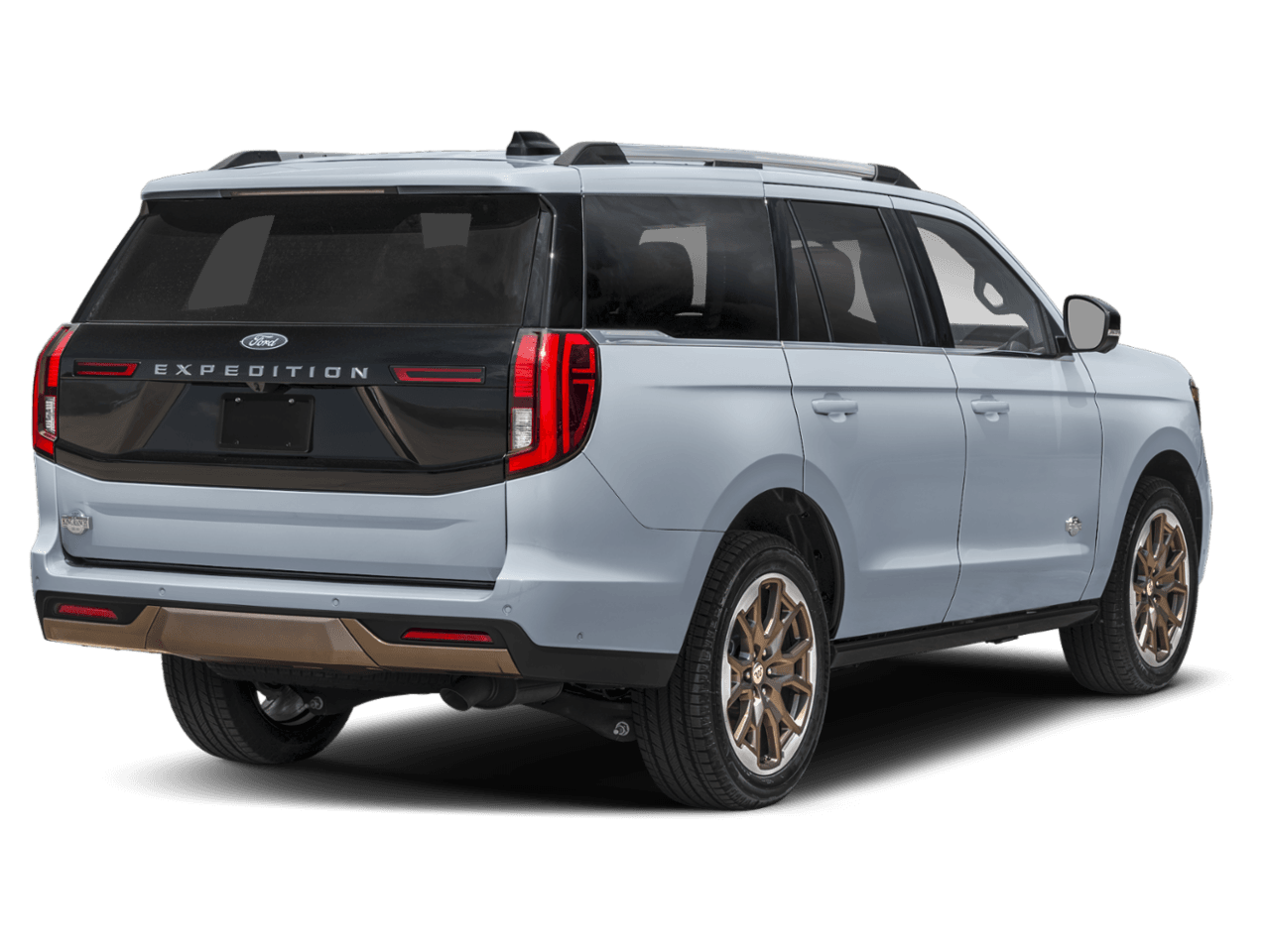 2025 Ford Expedition King Ranch - Rear 3/4, facing to the right
