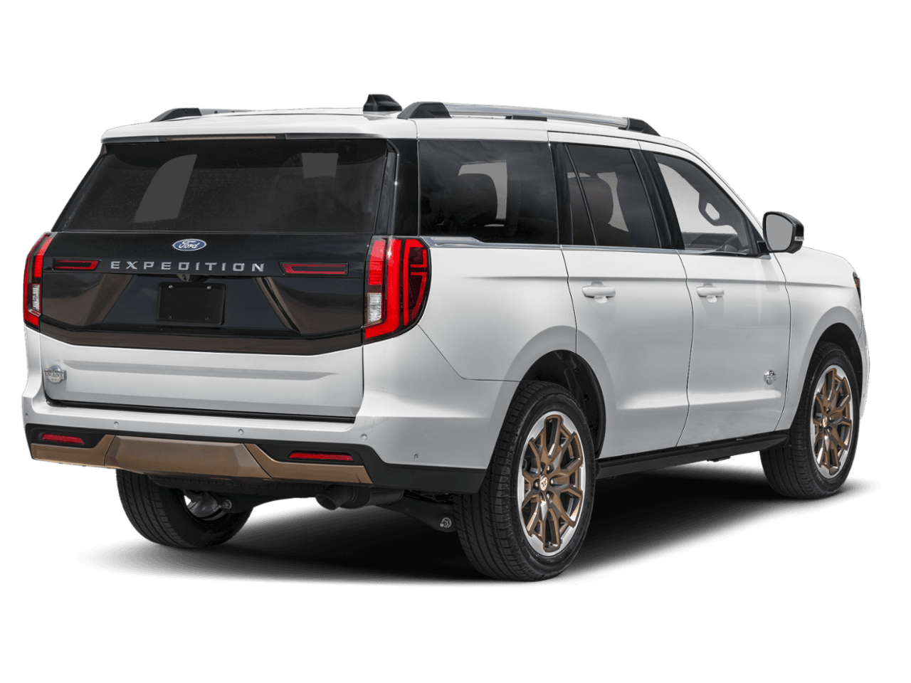 2025 Ford Expedition King Ranch - Rear 3/4, facing to the right