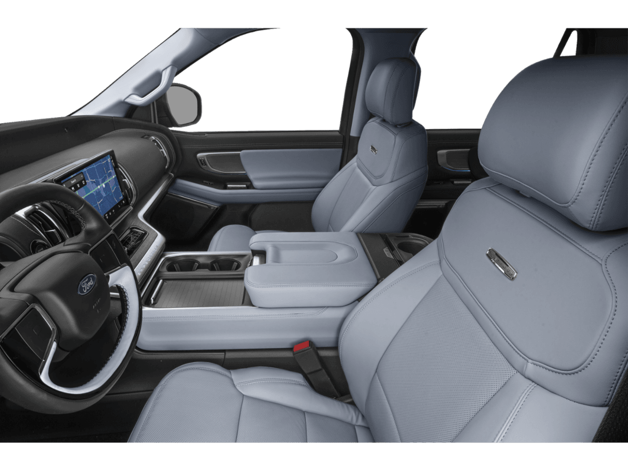 2025 Ford Expedition Platinum - Interior Driver's Side with Door Open, Front Seat Feature