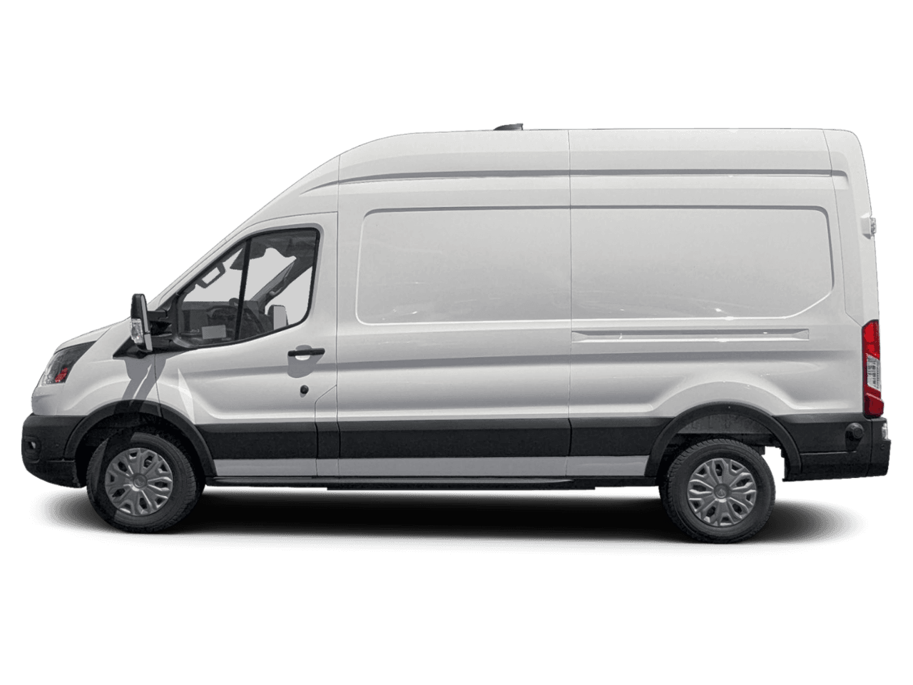 2026 Ford E-Transit Cargo Van T-350 - Profile, facing to the left