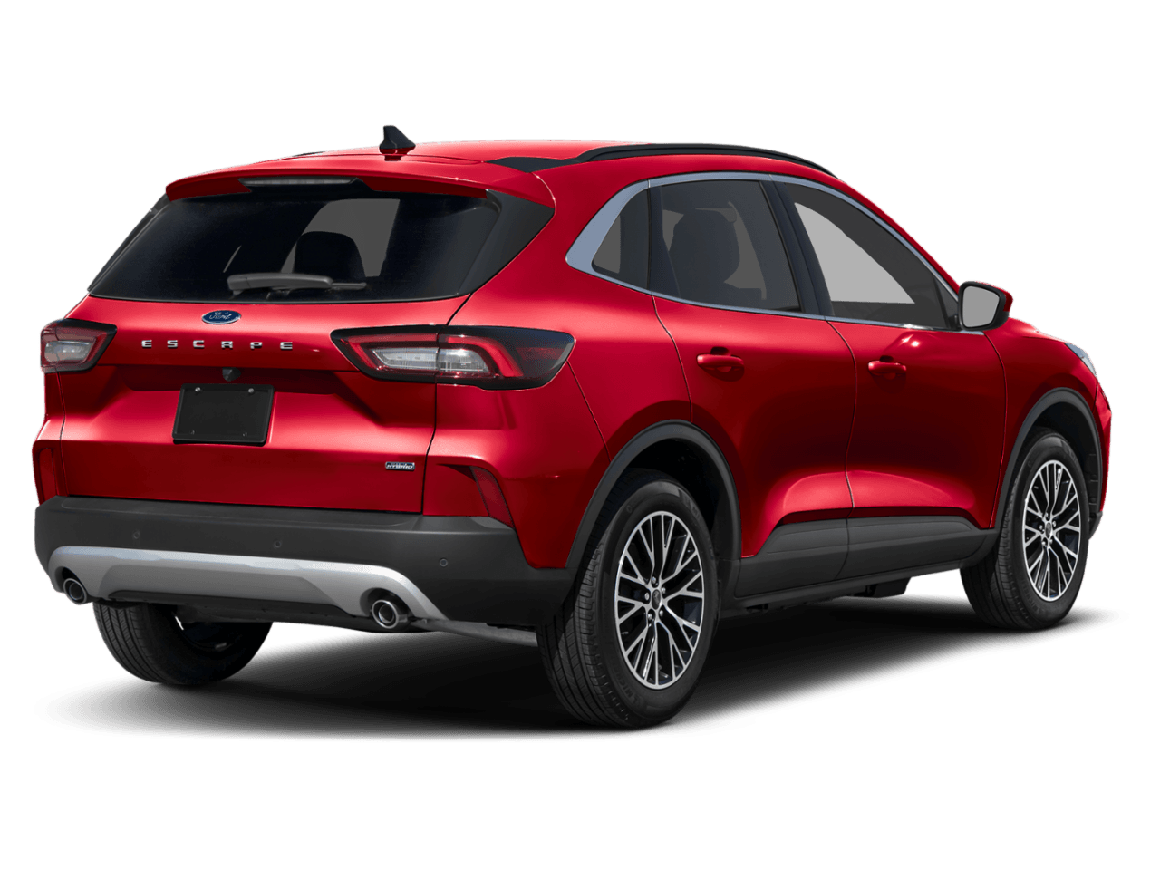 2026 Ford Escape PHEV - Rear 3/4, facing to the right