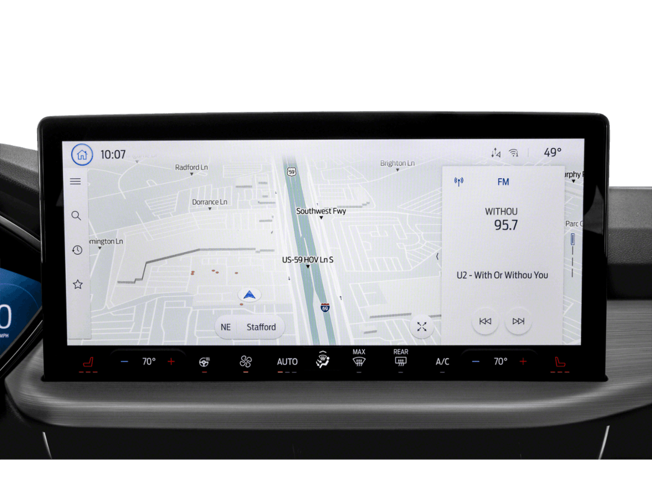 2026 Ford Escape Platinum - Interior Navigation System