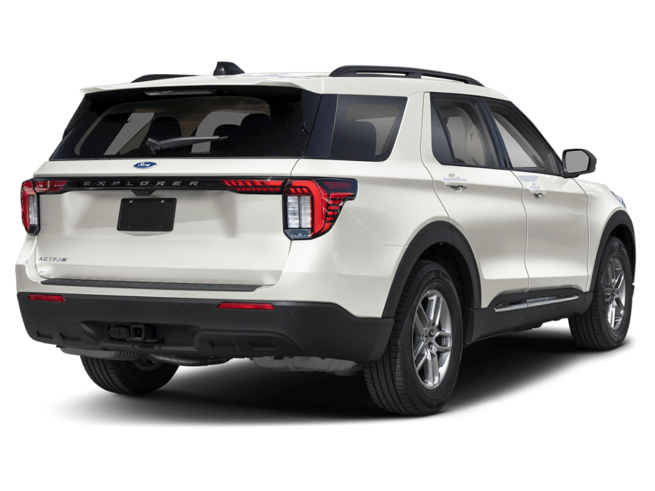 2026 Ford Explorer Active - Rear 3/4, facing to the right