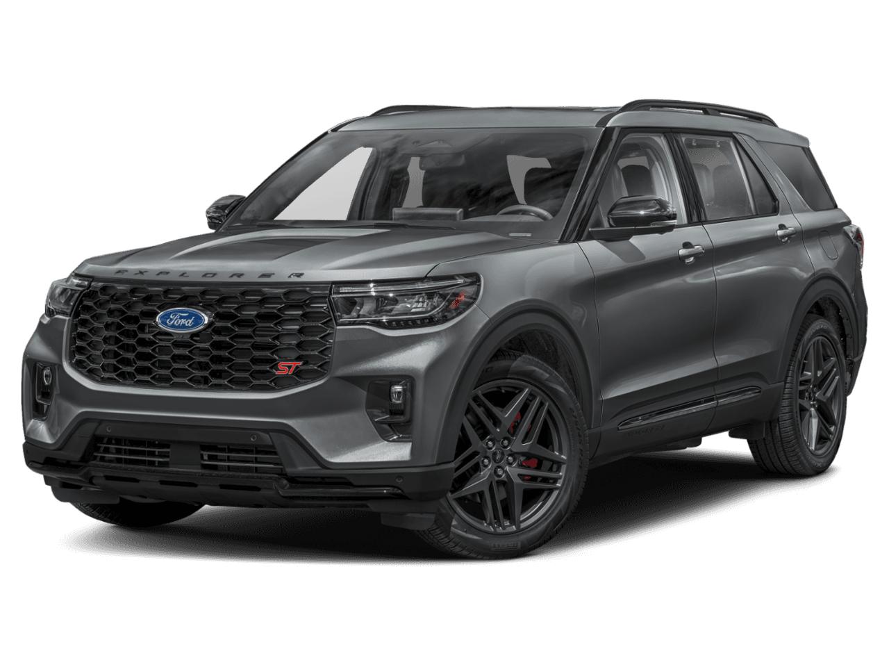2026 Ford Explorer ST - Front 3/4, facing to the left