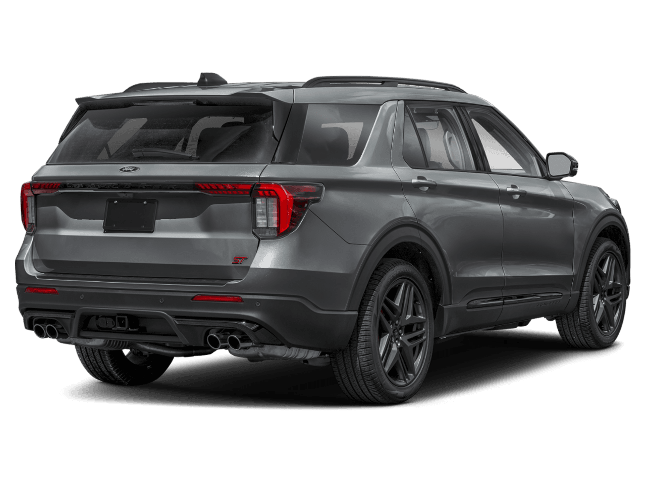 2026 Ford Explorer ST - Rear 3/4, facing to the right