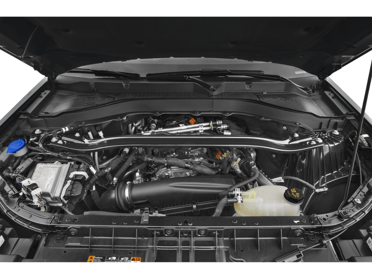 2026 Ford Explorer Platinum - Interior Engine Shot Feature