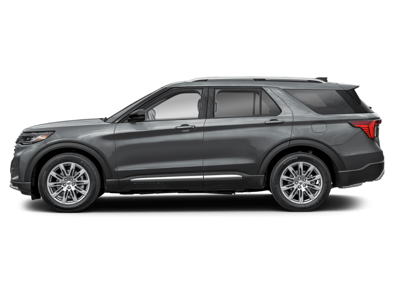 2026 Ford Explorer Platinum - Profile, facing to the left