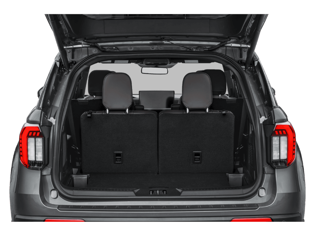 2026 Ford Explorer Platinum - Interior Trunk with Hatch Open Feature