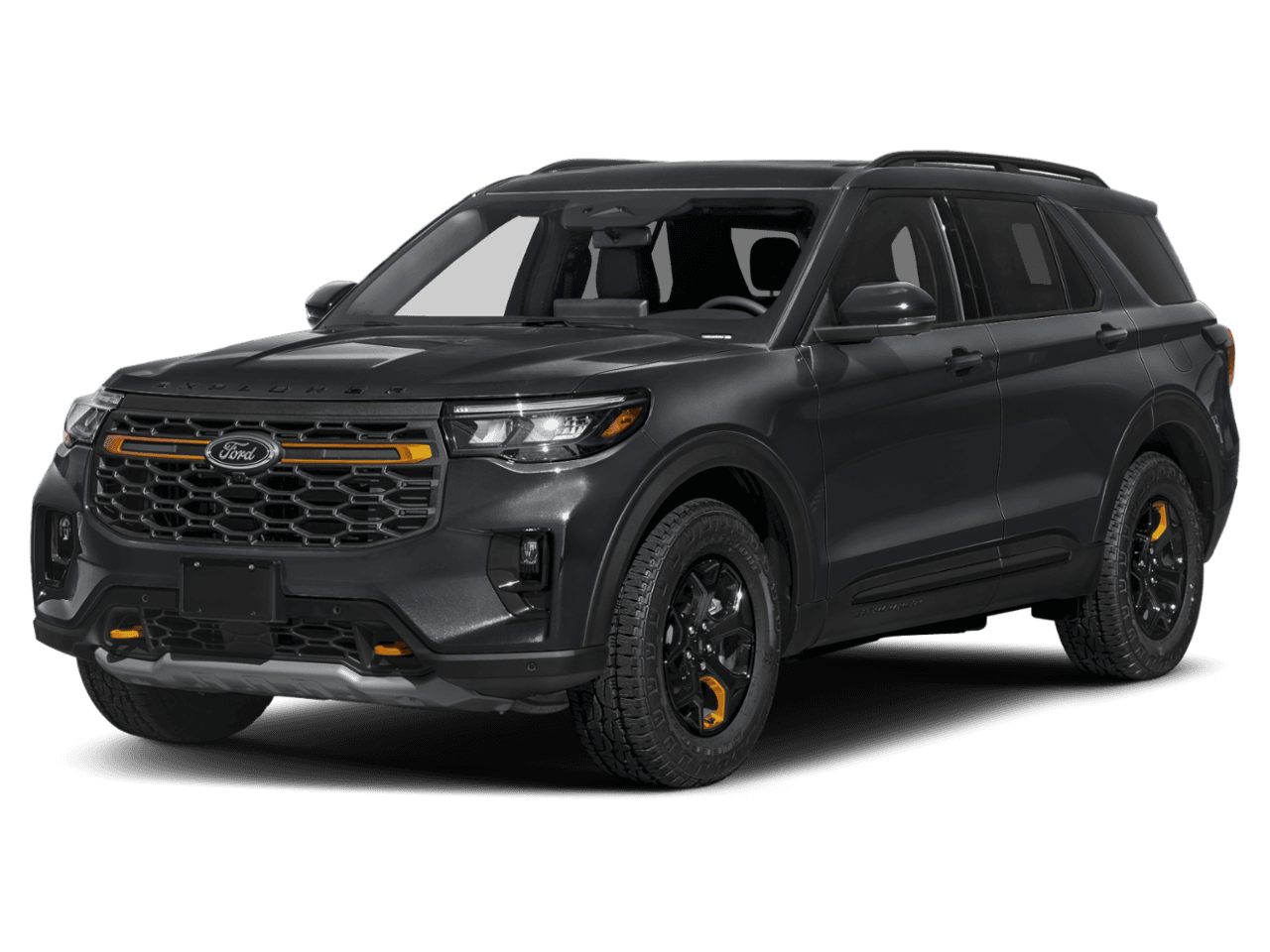 2026 Ford Explorer Tremor - Front 3/4, facing to the left