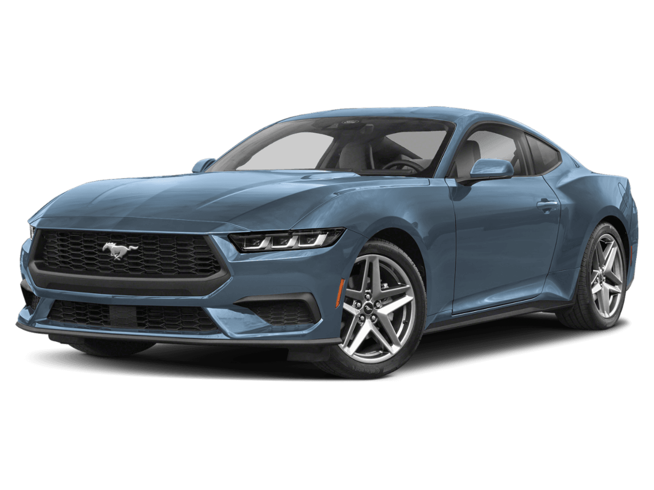 2026 Ford Mustang EcoBoost - Front 3/4, facing to the left