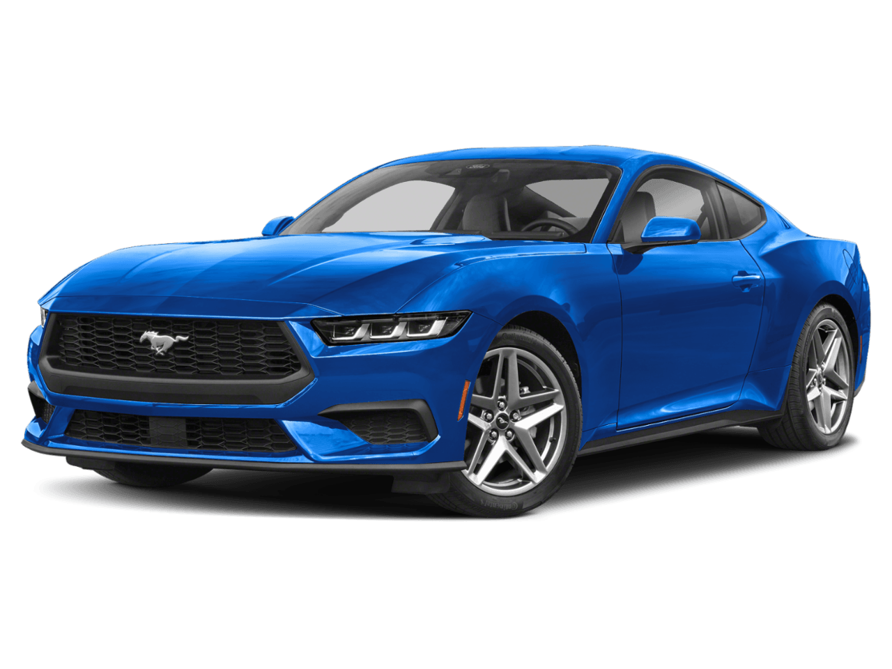 2026 Ford Mustang EcoBoost - Front 3/4, facing to the left