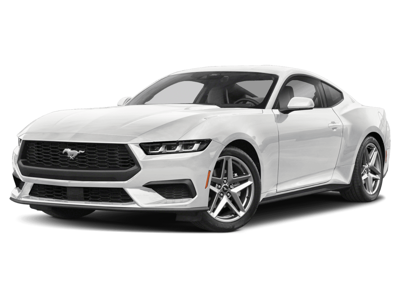 2026 Ford Mustang EcoBoost - Front 3/4, facing to the left