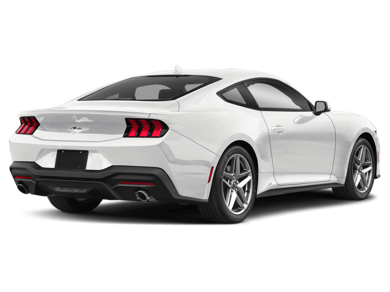 2026 Ford Mustang EcoBoost - Rear 3/4, facing to the right