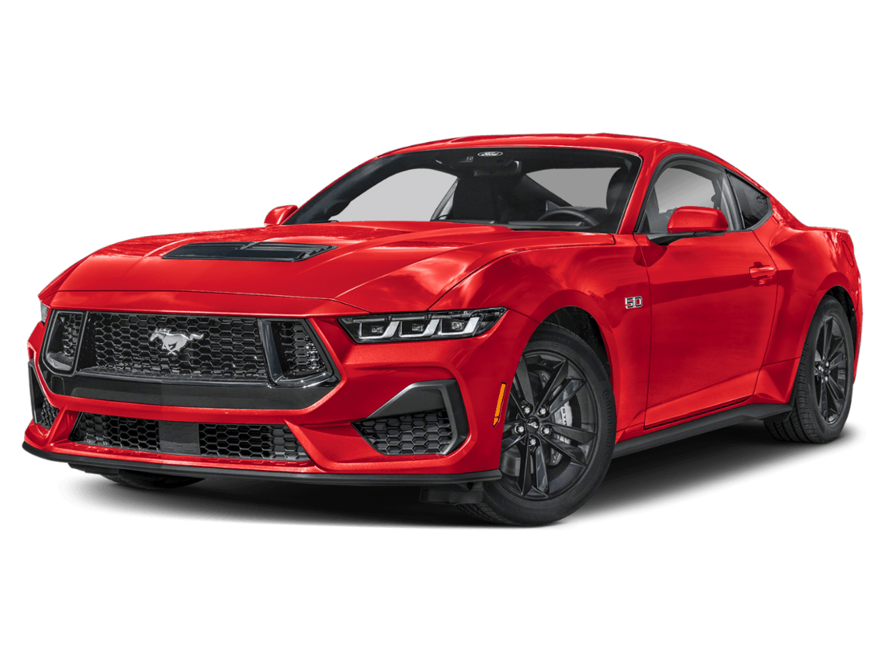 2026 Ford Mustang GT - Front 3/4, facing to the left