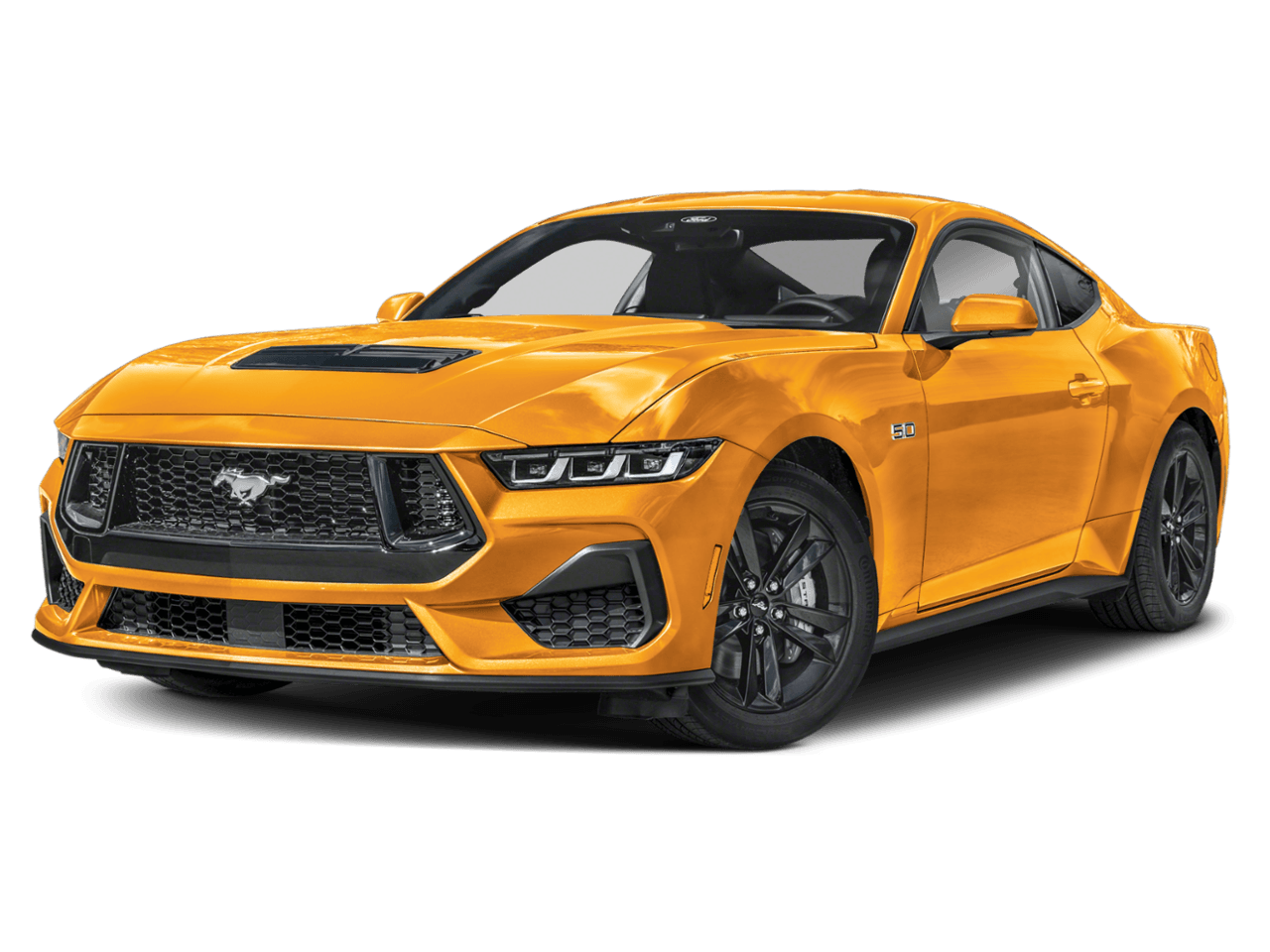 2026 Ford Mustang GT - Front 3/4, facing to the left