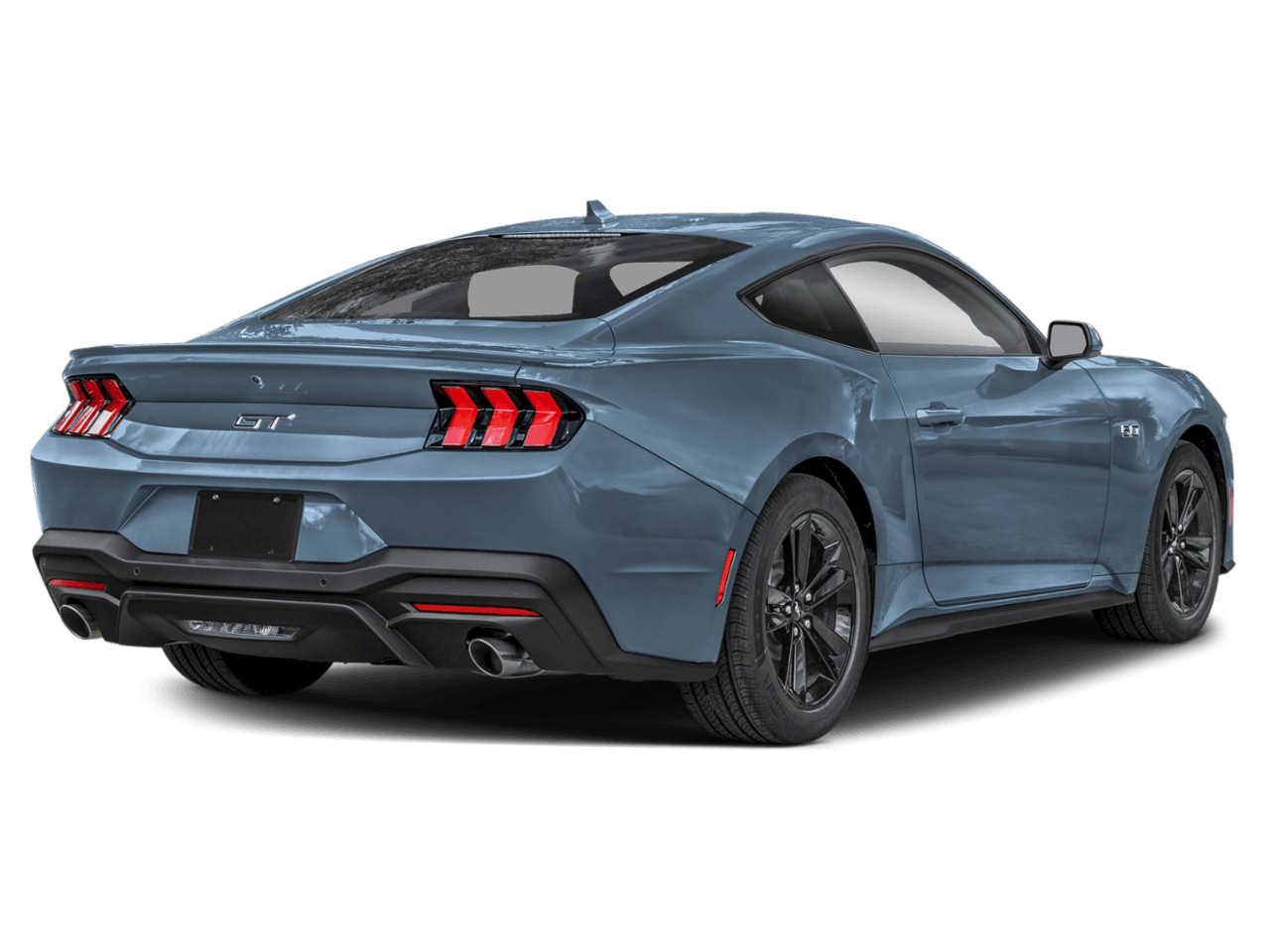2026 Ford Mustang GT - Rear 3/4, facing to the right
