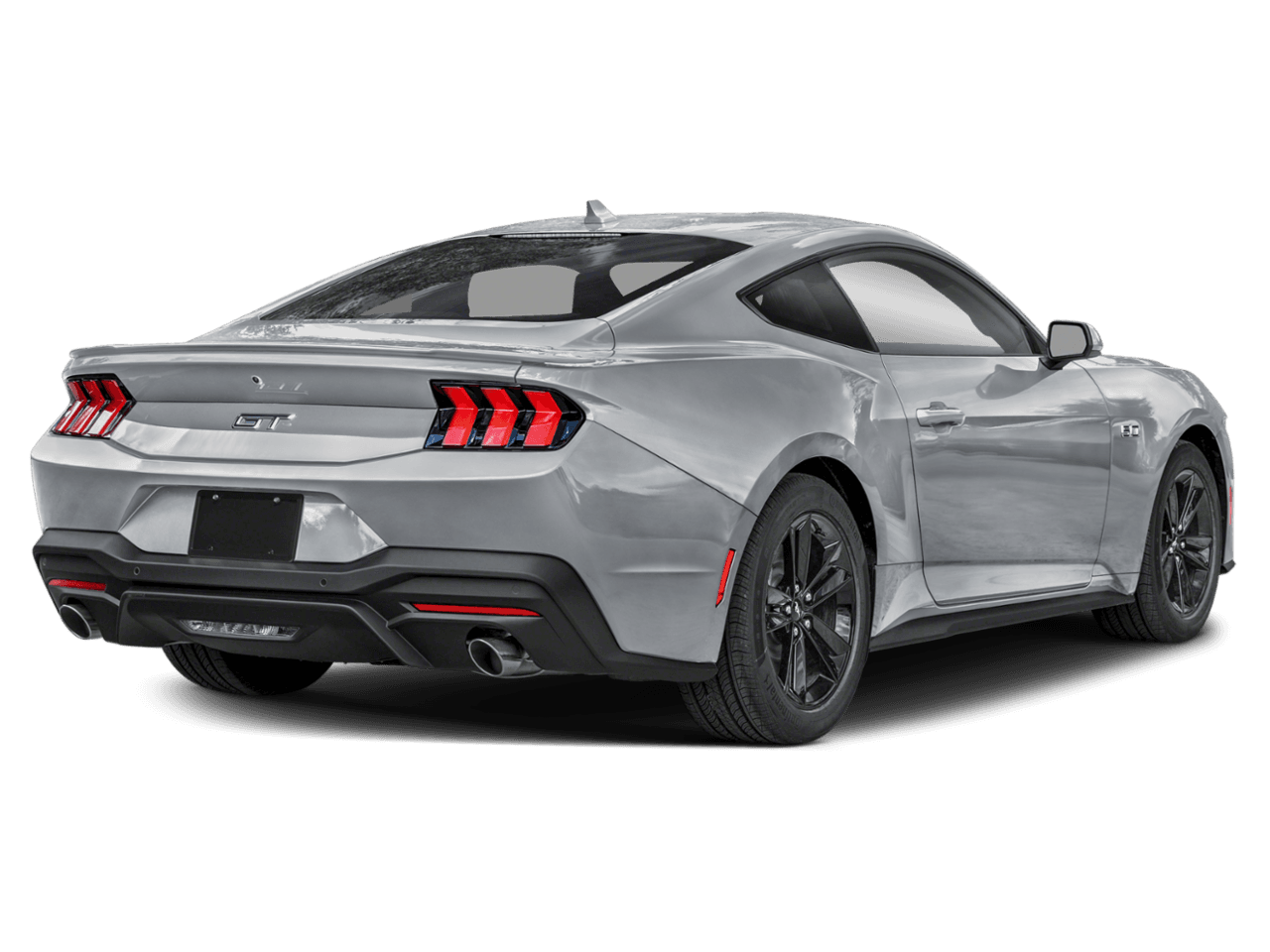 2026 Ford Mustang GT - Rear 3/4, facing to the right