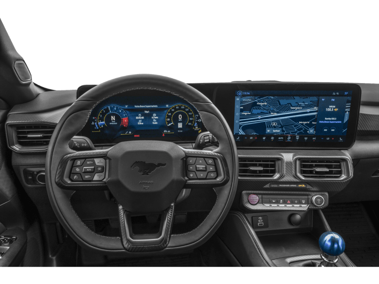 2026 Ford Mustang Dark - Interior Drivers Dash