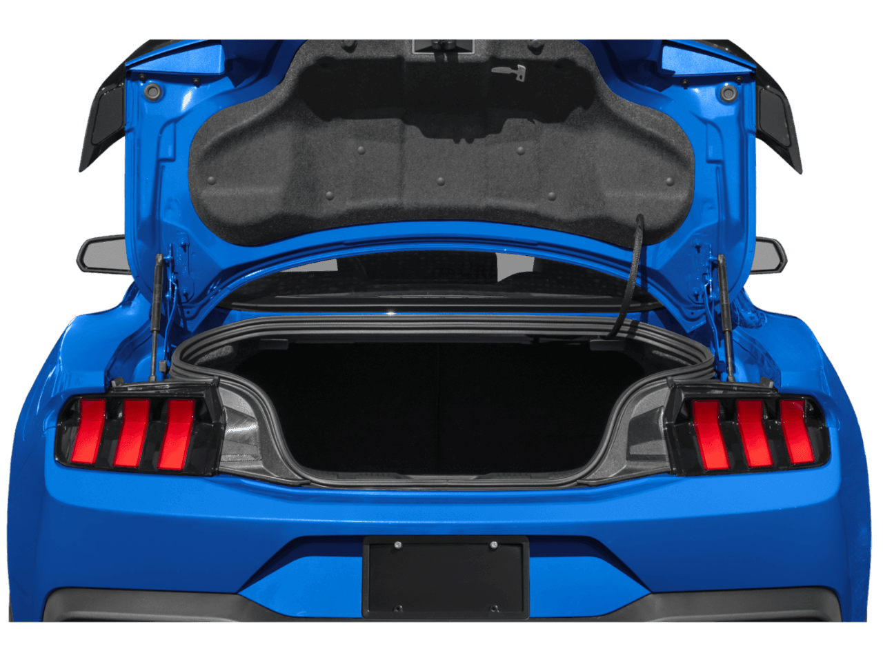 2026 Ford Mustang Dark - Interior Trunk with Hatch Open Feature
