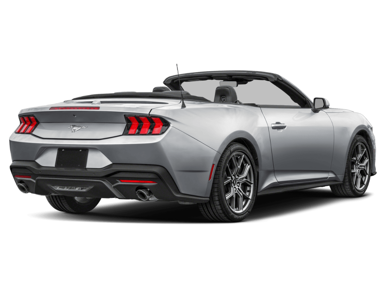 2026 Ford Mustang EcoBoost - Rear 3/4, facing to the right