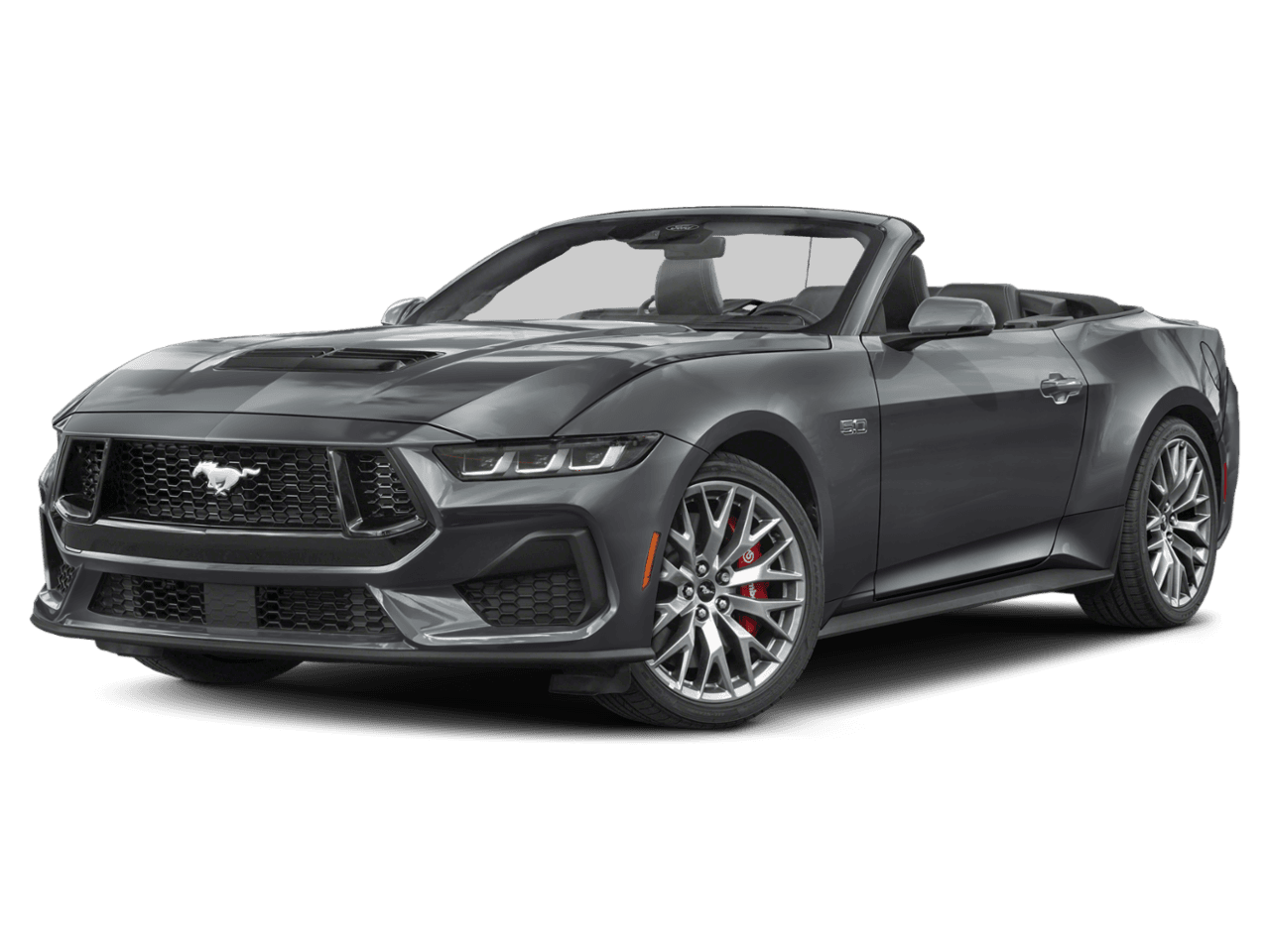 2026 Ford Mustang GT - Front 3/4, facing to the left