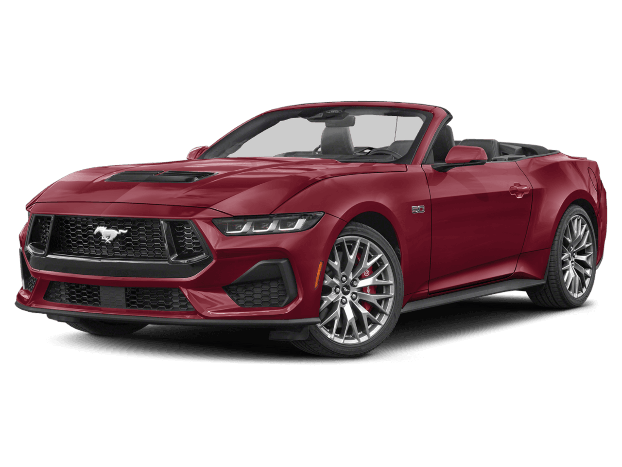 2026 Ford Mustang GT - Front 3/4, facing to the left
