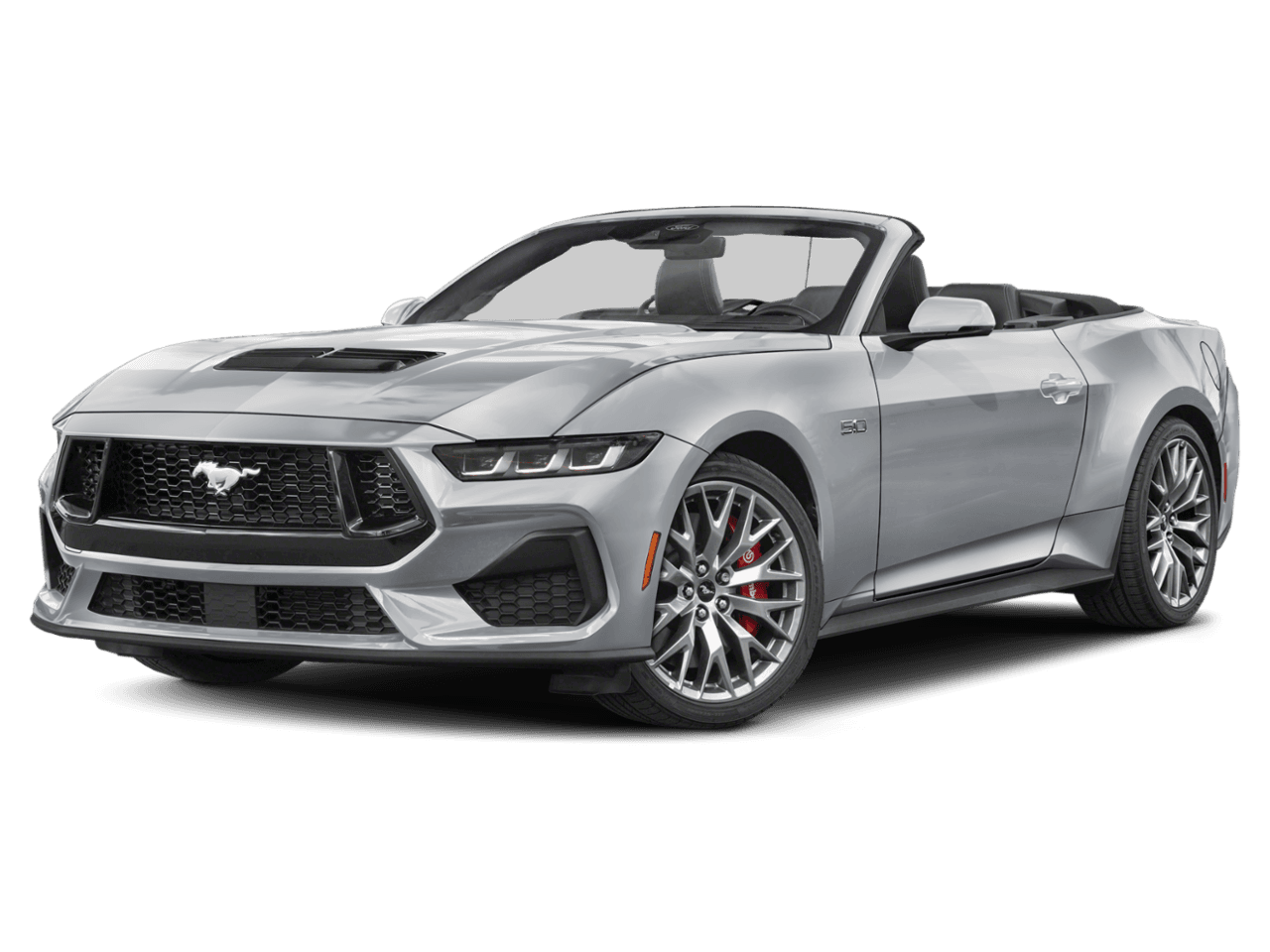 2026 Ford Mustang GT - Front 3/4, facing to the left