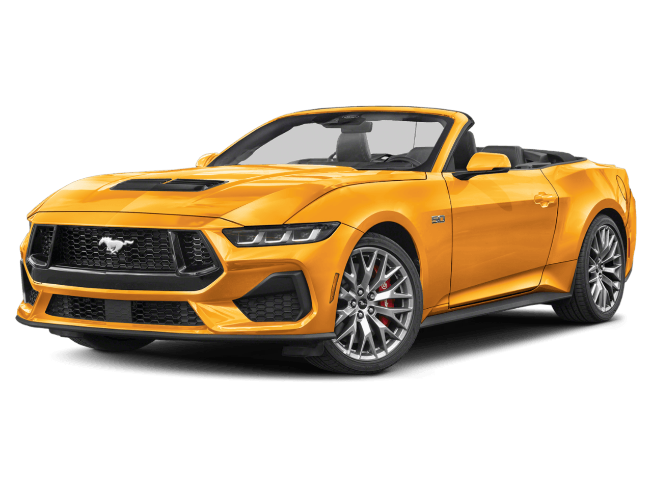 2026 Ford Mustang GT - Front 3/4, facing to the left