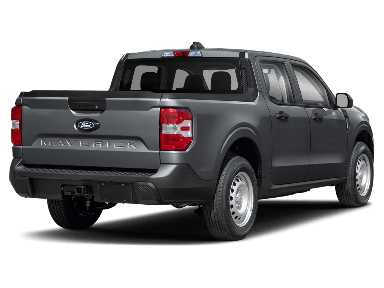 2026 Ford Maverick XL - Rear 3/4, facing to the right