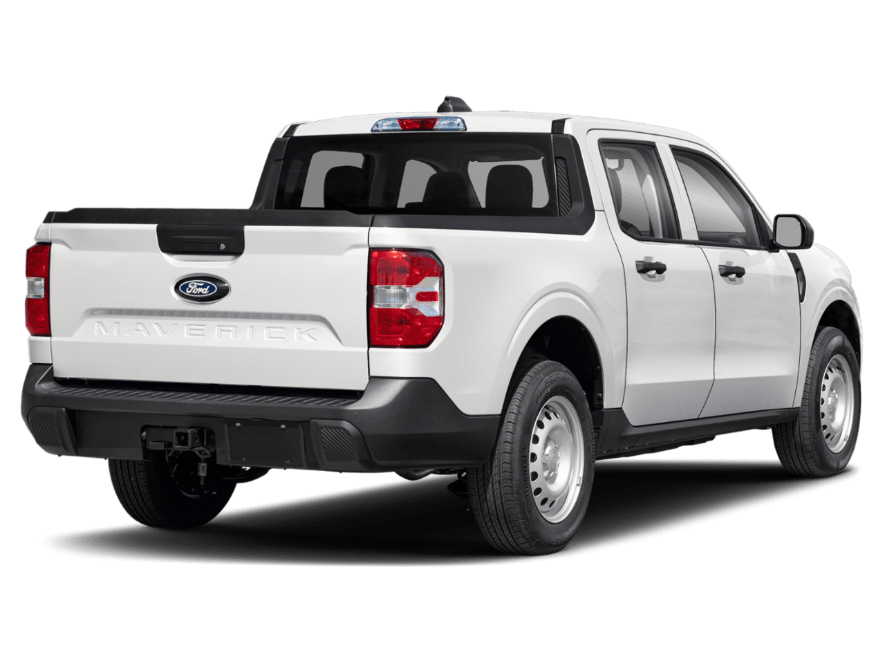 2026 Ford Maverick XL - Rear 3/4, facing to the right