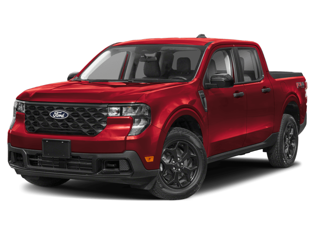 2026 Ford Maverick XLT - Front 3/4, facing to the left