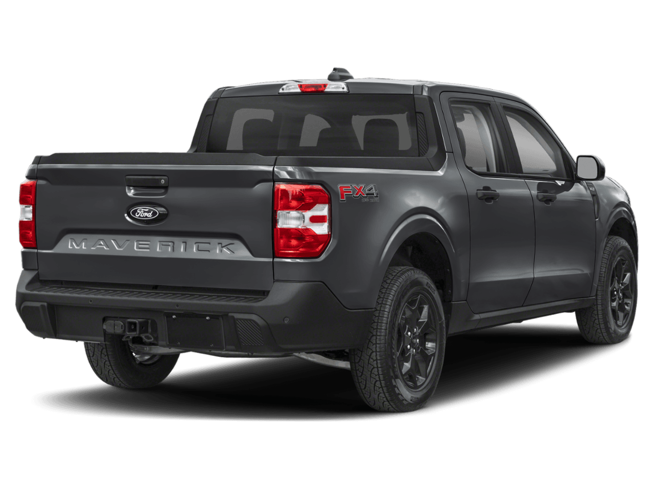 2026 Ford Maverick XLT - Rear 3/4, facing to the right