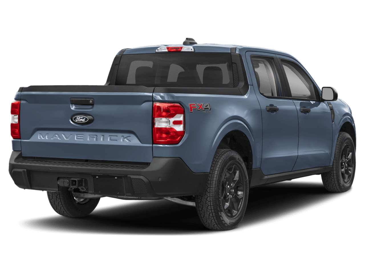 2026 Ford Maverick XLT - Rear 3/4, facing to the right