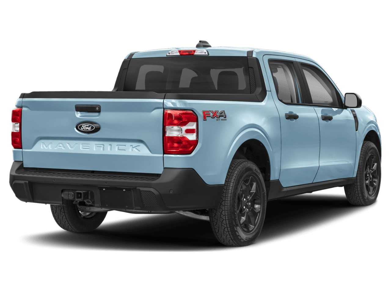 2026 Ford Maverick XLT - Rear 3/4, facing to the right
