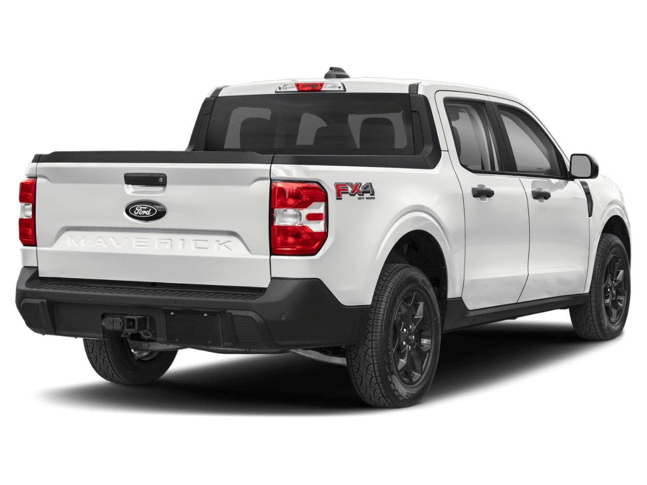2026 Ford Maverick XLT - Rear 3/4, facing to the right