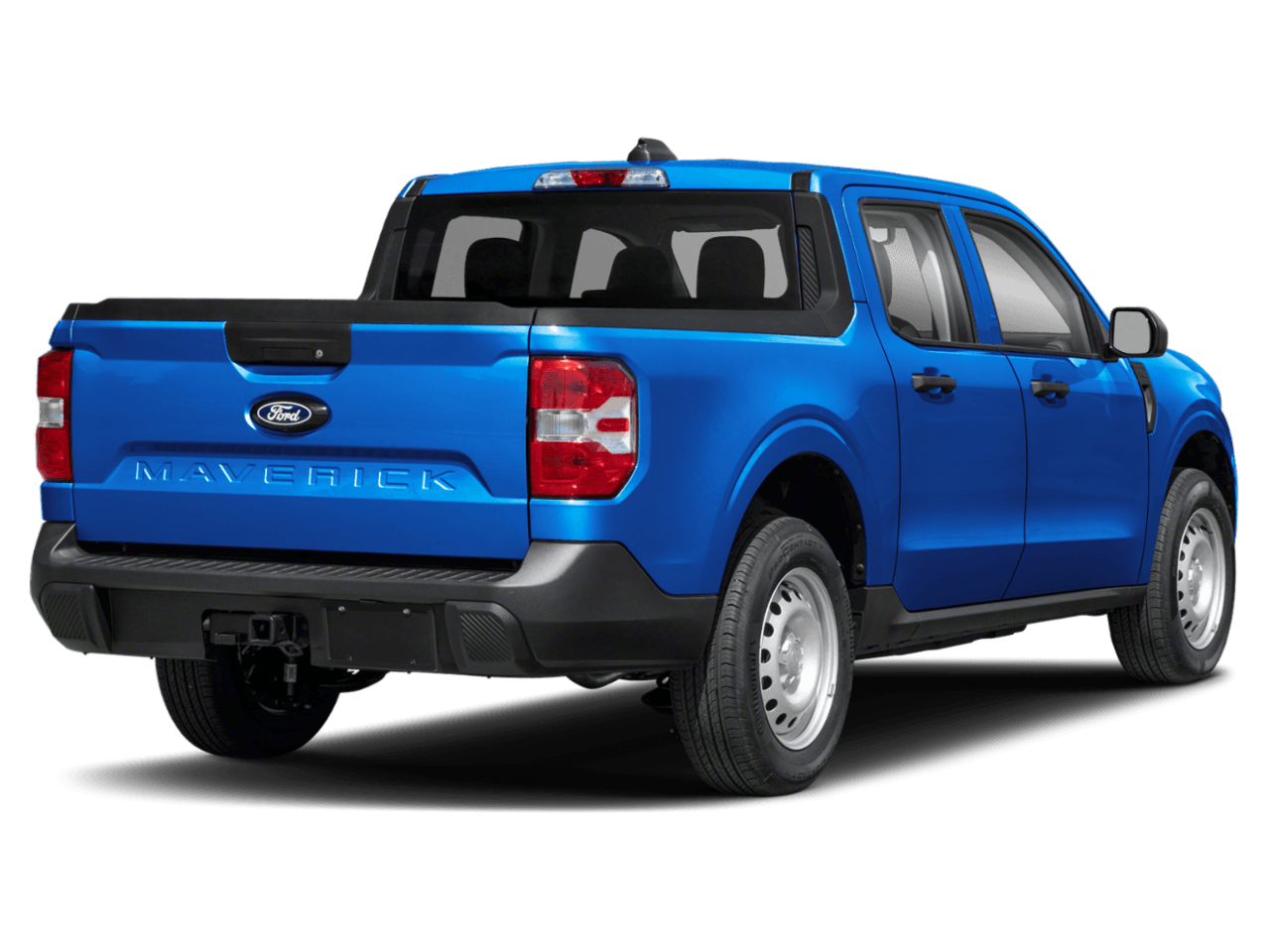 2026 Ford Maverick XL - Rear 3/4, facing to the right