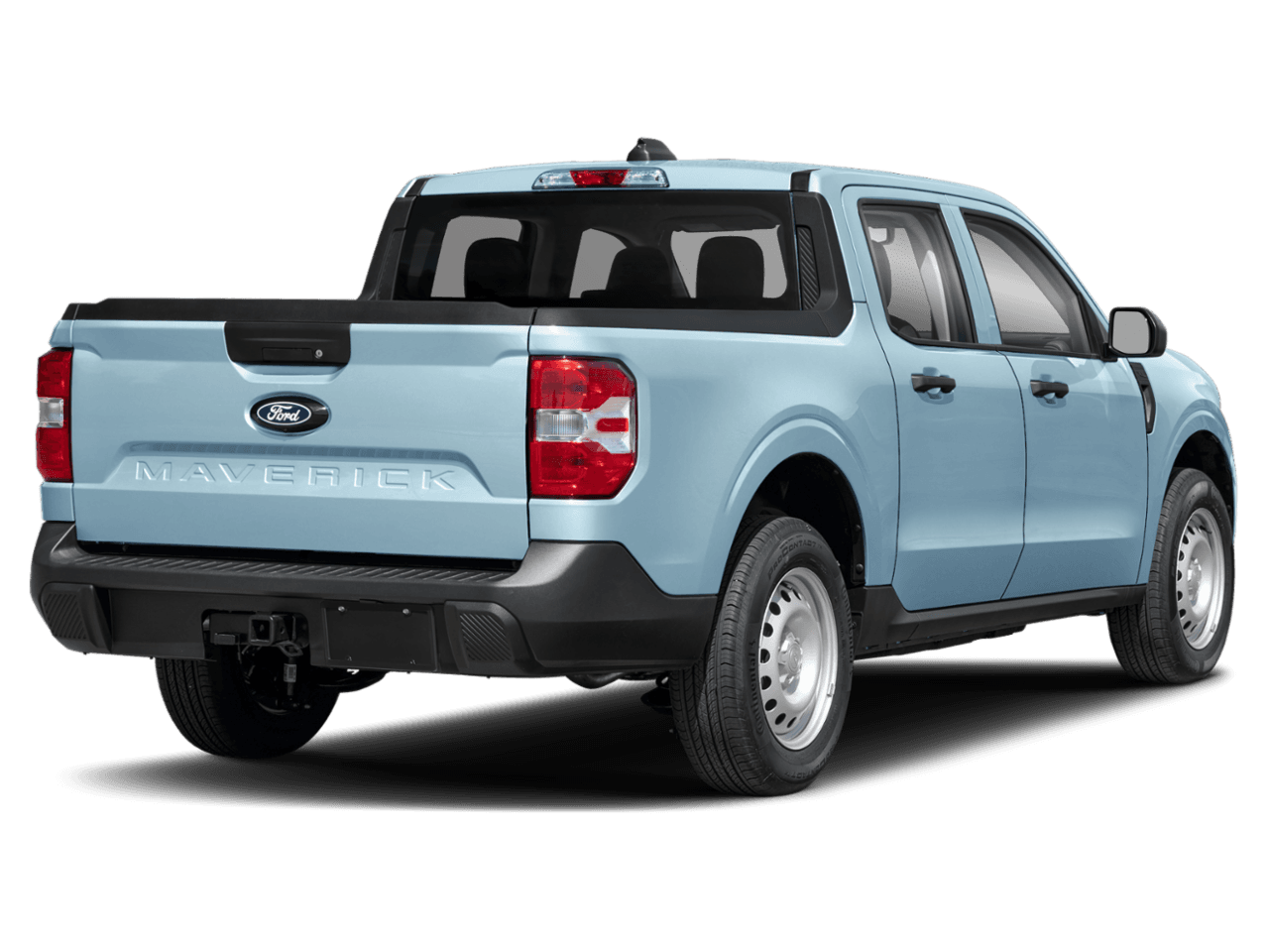 2026 Ford Maverick XL - Rear 3/4, facing to the right