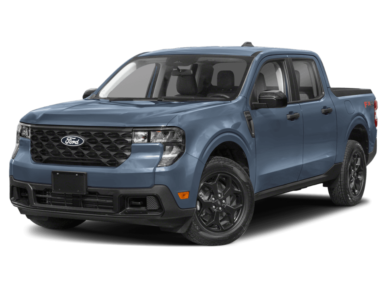 2026 Ford Maverick XLT - Front 3/4, facing to the left